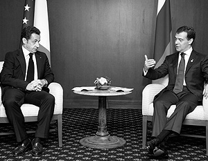 Дмитрию Медведеву есть о чем поговорить с Николя Саркози