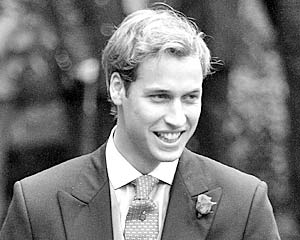 Британский принц Уильям отмечает в среду свое 24-летие