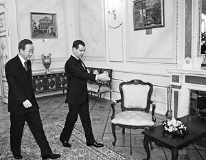 Дмитрий Медведев позитивно смотрит на сотрудничество России с ООН