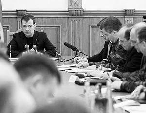 Дмитрий Медведев провел в Махачкале экстренное совещание по борьбе с терроризмом