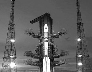 Индийская ракета-носитель GSLV не смогла вывести спутник на орбиту