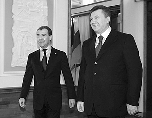 Дмитрий Медведев и Виктор Янукович договорились о снижении цен на газ