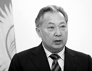 Москва больше не видит в Курманбеке Бакиеве президента Киргизии