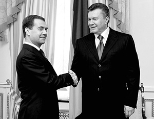 Дмитрий Медведев и Виктор Янукович планируют сотрудничество на 10 лет вперед