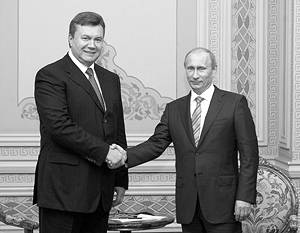 По мнению Путина, приход Виктора Януковича к власти качественно изменил отношения Киева и Москвы