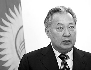 Бакиев отверг обвинения в причастности к беспорядкам в Киргизии