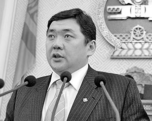 Премьер-министр Монголии Миегомбын Энхболд