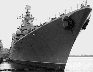 Российские специалисты осмотрели крейсер «Украина»
