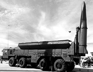 Ленинградский военный округ получил первый ракетный комплекс «Искандер» 