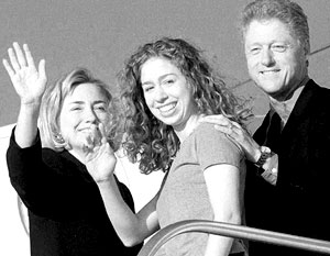 Дочь Билла и Хиллари Клинтон вышла замуж