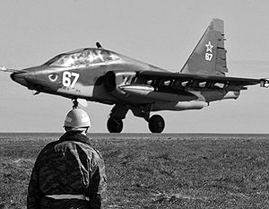 Пилоты Су-25 успели катапультироваться