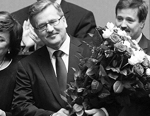 Коморовский официально стал президентом Польши