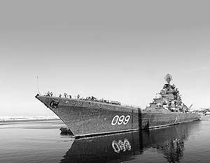 Атомный ракетный крейсер «Петр Великий» впервые применил боевое оружие