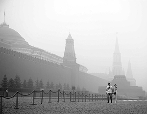 Запах гари и ухудшение видимости снова ощущаются в российской столице
