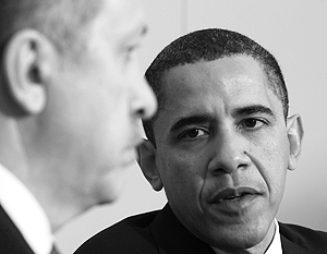 Барак Обама косо смотрит на внешнюю политику Таипа Реджепа Эрдогана