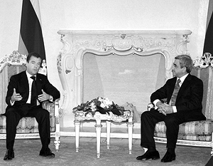 Дмитрий Медведев и Серж Саргсян «пополнили копилку» двусторонних соглашений