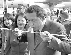 Президент Венесуэлы Уго Чавес рассказал, зачем приехал в Россию