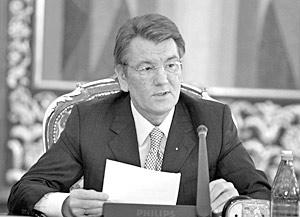 Президент Украины Виктор Ющенко 