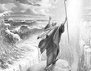 Смоделирован ветхозаветный переход Моисея через море