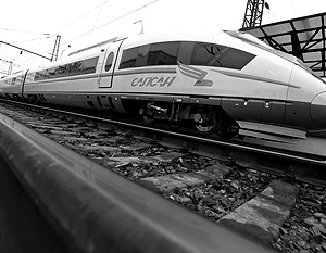 РЖД введут денежную компенсацию за опоздание высокоскоростных поездов «Сапсан» в случае задержки более чем на полчаса