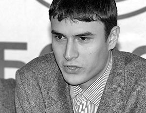 Лидер союза молодежи «За Родину!» Сергей Шаргунов