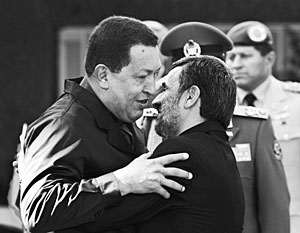Чавес и Ахмадинежад побратались на почве ненависти к США 