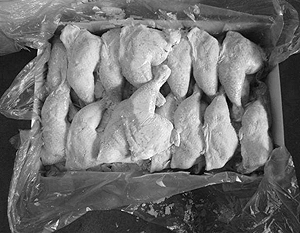 Роспотребнадзор запретит продажу глубоко замороженного мяса птицы 