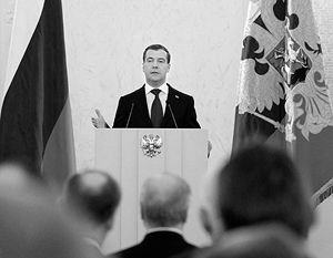 Дмитрий Медведев напомнил Западу о необходимости сотрудничества по ПРО, иначе обе стороны ждет гонка вооружений