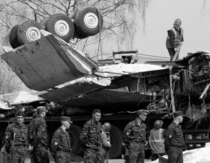 СМИ: Поляки расследуют данные об уничтожении обломков Ту-154 в России