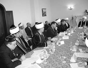 Всероссийский муфтият призвал приостановить деятельность Совета муфтиев
