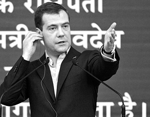 Медведев: Россия не претендует на статус сверхдержавы