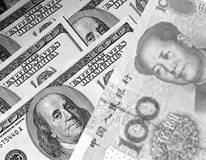 Китай отправил юань в США