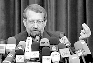 Секретарь иранского Высшего совета национальной безопасности Али Лариджани 