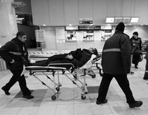 Число госпитализированных после взрыва в Домодедово возросло до 110