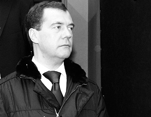 Медведев не нашел на входе в Киевский вокзал ни одного милиционера