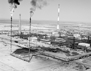 Ливийский нефтеперегонный завод. Возможно, его деятельность тоже поставлена под угрозу из-за политической нестабильности в стране