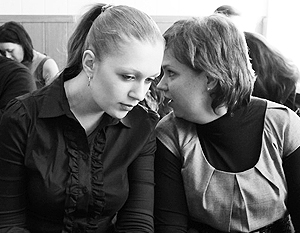 Наталья Архипцева (слева) и ее адвокат удовлетворены приговором