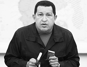 Уго Чавес испугался атома