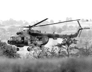Сбит вертолет с министром обороны Грузии