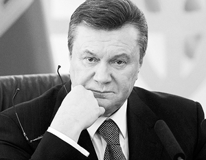 Янукович остался недоволен годом президентства