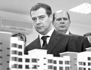 Первый заместитель председателя правительства РФ Дмитрий Медведев