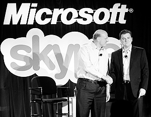 Skype поможет Microsoft укрепиться в Интернете