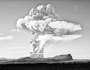 Исландский вулкан Гримсвотн вызвал беспокойство европейцев