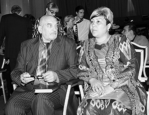 Алексей Петренко и его жена Азима Абдумаминова (Расулова)