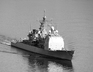 МИД: Заход крейсера США в Черное море вызывает ряд вопросов 