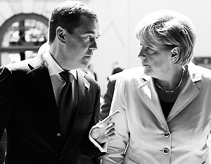 Президент России и канцлер Германии затронули газовый вопрос