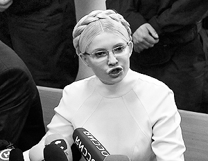 Тимошенко отказалась понимать показания на русском языке