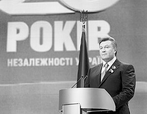 Януковича уличили в плагиате речи Ющенко