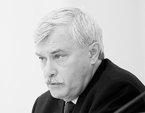 Единороссы уже призвали Георгия Полтавченко войти в «тройку» на декабрьских выборах в питерское Заксобрание