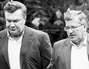 Разговор между Януковичем и Коморовским вышел неприятным